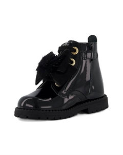 Ботинки из лакированной кожи, черный Andanines