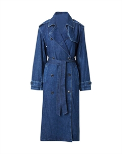 Демисезонное пальто, Blue denim Gap