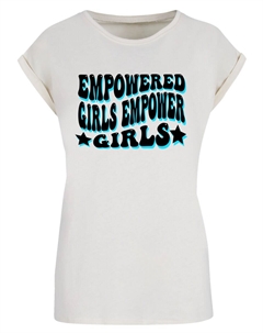 Футболка Internationaler Frauentag Empowered Girls Power, Sand F4nt4stic