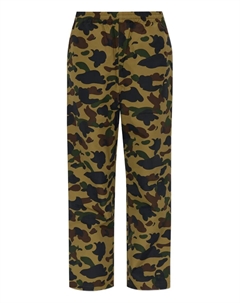 Брюки с камуфляжным принтом, зеленый A bathing ape®