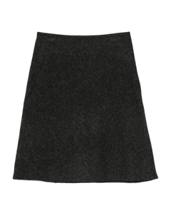 Юбка А-силуэта Aline, серый Miu miu