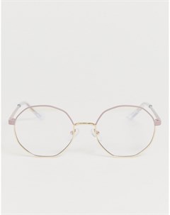 Розовые круглые очки с защитой от синего света Eclectic Quay australia