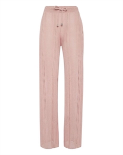 Расклешенные трикотажные брюки, розовый Philipp plein