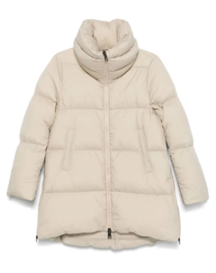 Пуховик А-силуэта, нейтральный Herno