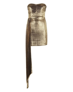 Мини-платье Marcy без бретелек Retrofete, золотистый