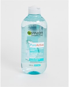 Очищающая мицеллярная вода 400 мл для жирной кожи Pure Active Garnier