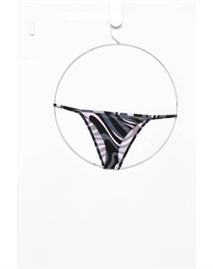 Плавки бикини с абстрактным принтом, черный Pucci