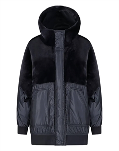 Пальто с капюшоном, синий Blancha