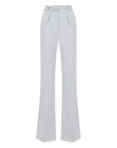 Брюки с поясом в стиле смокинга, синий Elisabetta franchi