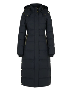 Пуховик Jocada из искусственного меха с капюшоном, черный Moose knuckles