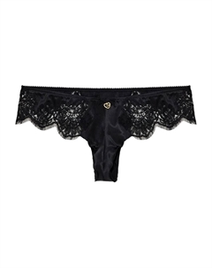 Трусы с кружевной отделкой, черный Dsquared2