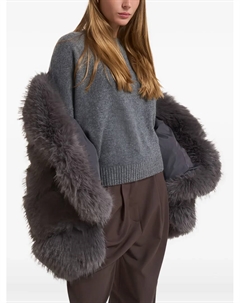 Шуба из искусственного меха, серый S.w.o.r.d 6.6.44