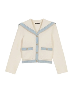 Куртка с воротником-матроска, нейтральный Maje