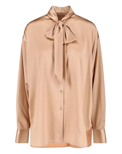 Рубашка из шелковой смеси, нейтральный Ermanno scervino