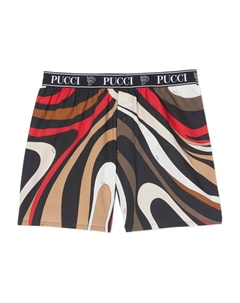 Боксеры с принтом Marmo, черный Pucci