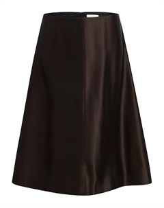 Юбка Nania А-силуэта, черный Khaite