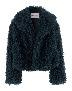 Куртка с широким воротником, зеленый Stand studio