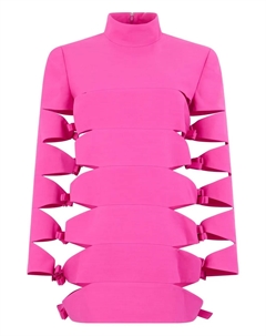 Мини-платье с бантом, розовый Valentino garavani