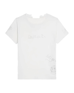 Футболка Alys с логотипом, белый Zadig&voltaire