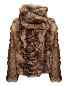 Куртка из овчины, коричневый Yves salomon