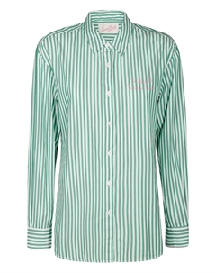 Рубашка Hello Kitty в полоску, зеленый Mc2 saint barth