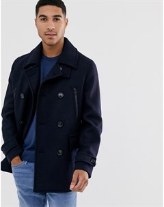Двубортное пальто Lacoste