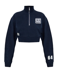 Свитшот с логотипом, синий Dsquared2