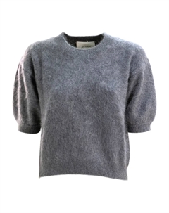 Свитер с объемными рукавами, серый Lisa yang