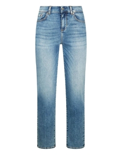 Джинсы с нашивкой-логотипом, синий Liu jo