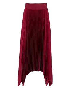 Юбка с асимметричным подолом, красный Joseph