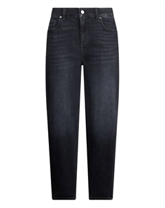 Джинсы с отделкой пуговицами, черный Liu jo