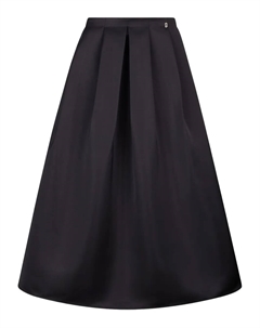 Миди-юбка силуэта "А-силуэт", черный Liu jo
