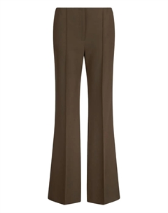 Плиссированные расклешенные брюки, коричневый Liu jo