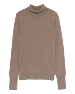 Свитер с высоким воротником, коричневый Joseph