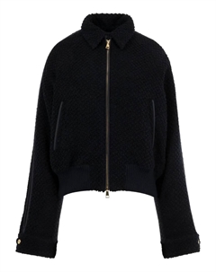 Бомбер Juvigny с капюшоном, синий Moncler