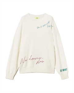 Свитер с вышивкой, белый Twinset