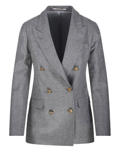 Двубортный блейзер, серый Tagliatore