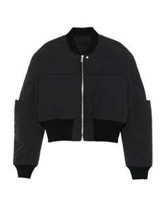 Укороченный бомбер, черный Rick owens