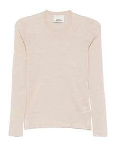 Свитер с круглым вырезом, нейтральный Isabel marant