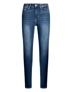 Джинсы скинни со стразами, синий Liu jo