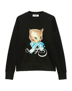 Свитер черного цвета, черный Msgm