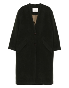 Пальто с накладными карманами, зеленый Isabel marant