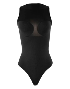 Боди с сетчатыми вставками, черный Wolford