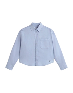 Рубашка с длинными рукавами, синий Weekend max mara