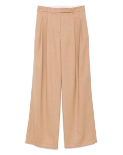 Широкие брюки со складками, нейтральный Eleventy