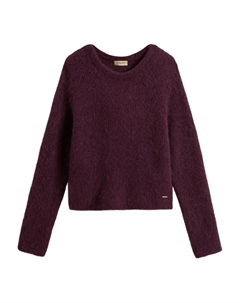 Свитер с круглым вырезом, красный Woolrich