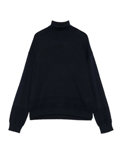 Свитер с высоким воротником, синий Eleventy