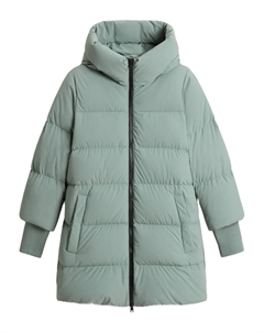 Стеганая куртка с подкладкой, зеленый Woolrich