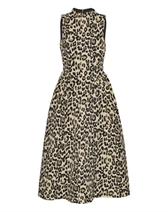 Жаккардовое платье миди, нейтральный Rotate birger christensen