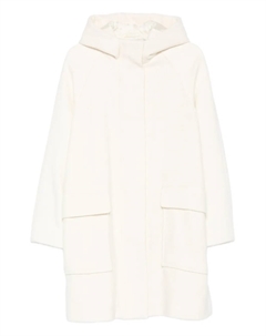 Пальто с капюшоном и накладными карманами, нейтральный Eleventy